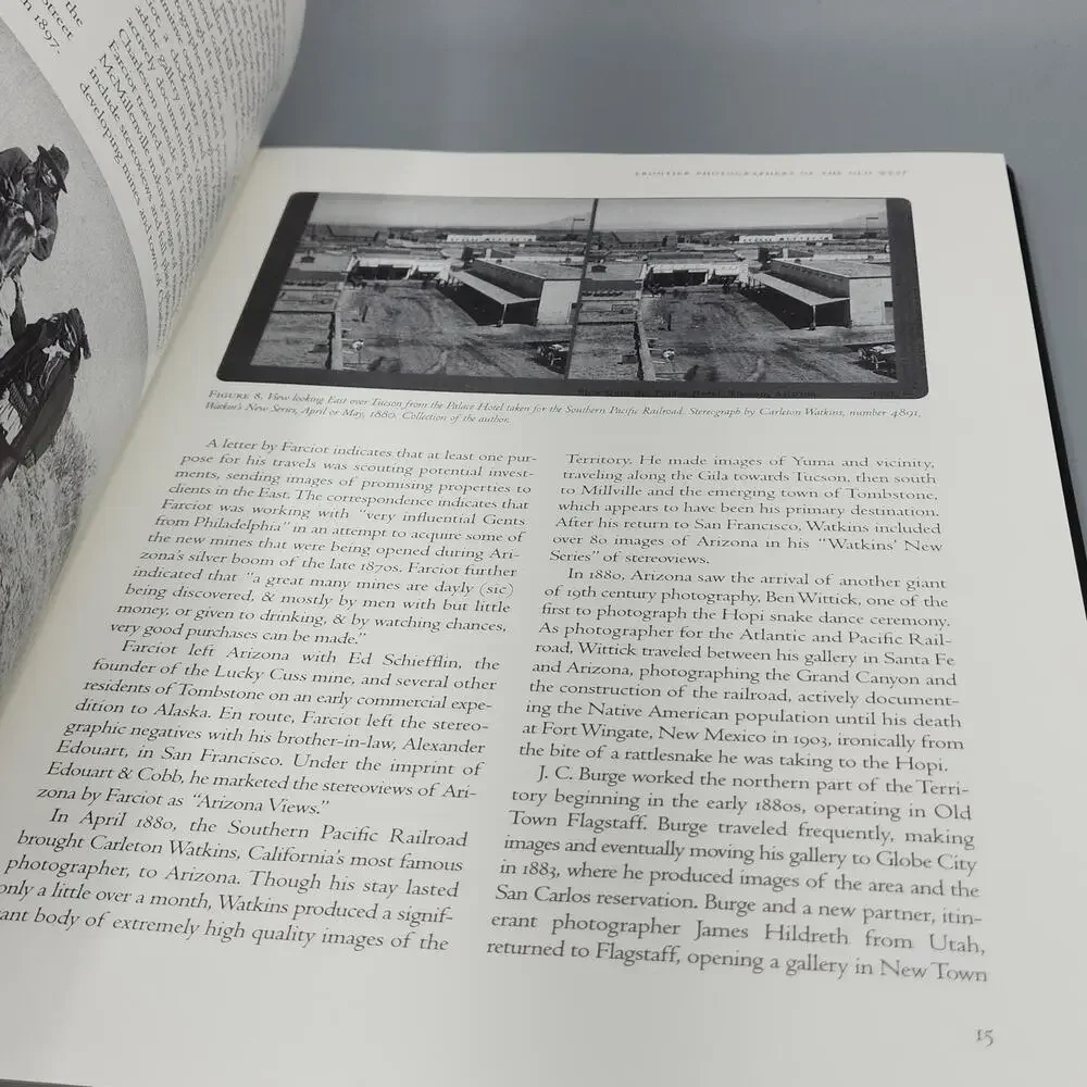 Photographers in Arizona 1850-1920 A History & Directory by Jeremy Rowe 1st Ed.
